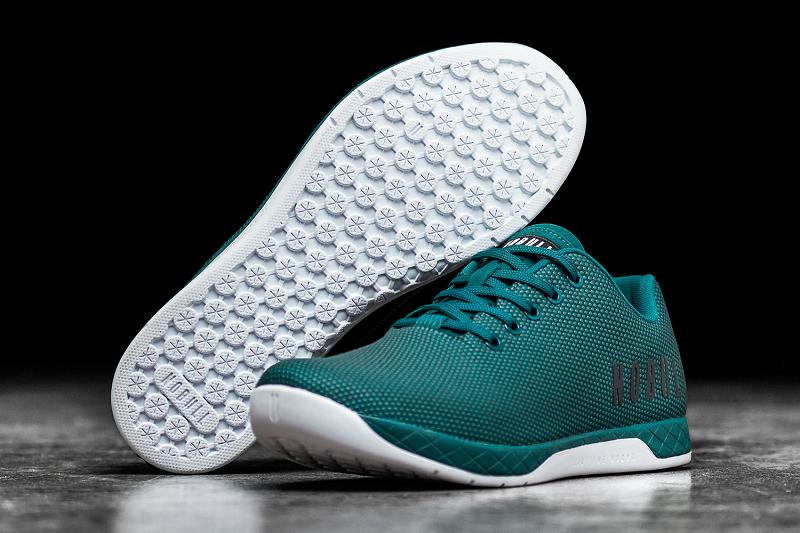 Deep / Turquoise Nobull Deep Teal Men's Trainers | CA P1392J